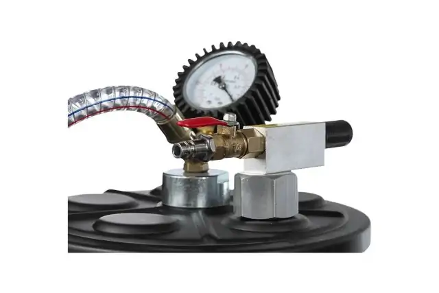 Пристрій для відкачування та зливу масла 70 л REDATS D-200 7