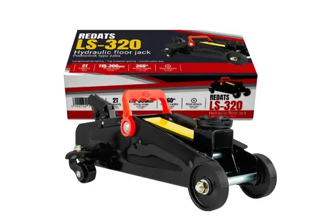 Підкатний гідравлічний домкрат 2 т REDATS LS-320 11