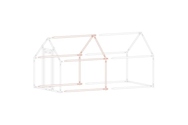 Додаткова секція до вольєра для птахів MAST...