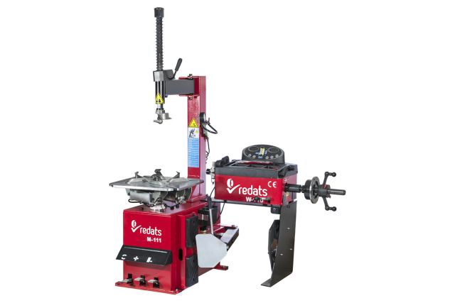 Полуавтоматический шиномонтажный станок 2в1...