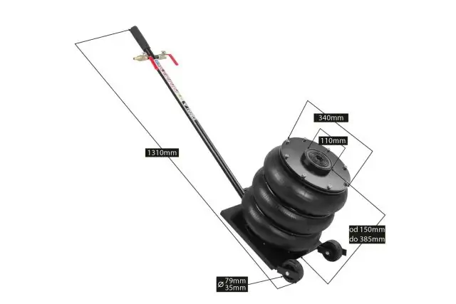 Пневматичний домкрат 4,5 т REDATS Snowman 10