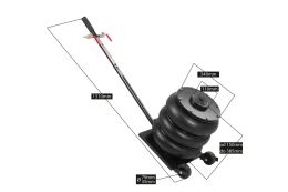 Пневматический домкрат 4,5т REDATS Snowman