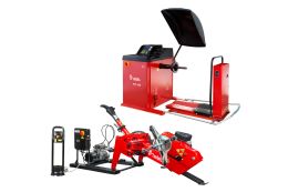 Балансувальний верстат REDATS WT-200 і шиномонтажний верстат MTM-26