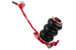 Пневматический домкрат 3,5 т REDATS LS-230 + подставки 2 шт + спиральный шланг 10 м