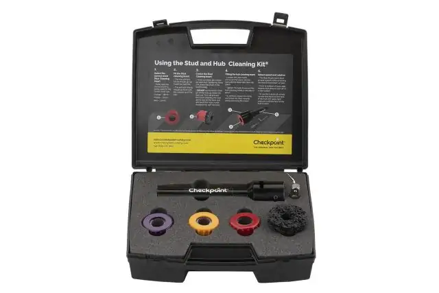 Набор для чистки болтов, гаек и ступиц колес Checkpoin 1