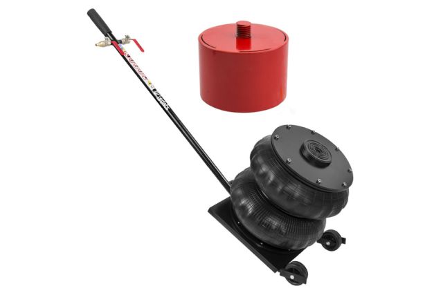 Пневматический домкрат 8 т REDATS + крепление 8 см