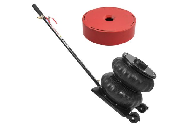 Пневматичний домкрат 8 т REDATS + кріплення 3 см