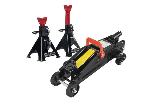 Домкрат-жаба 2 т REDATS LS-320 + 2 естакади LS-920