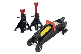 Домкрат-лягушка 2 т REDATS LS-320 + 2 эстакады LS-920