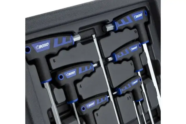 Ключі шестигранні Т-типу BOXO 8шт 3