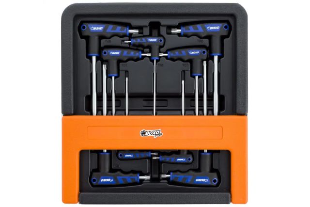 Ключи TORX типа T BOXO 9шт.