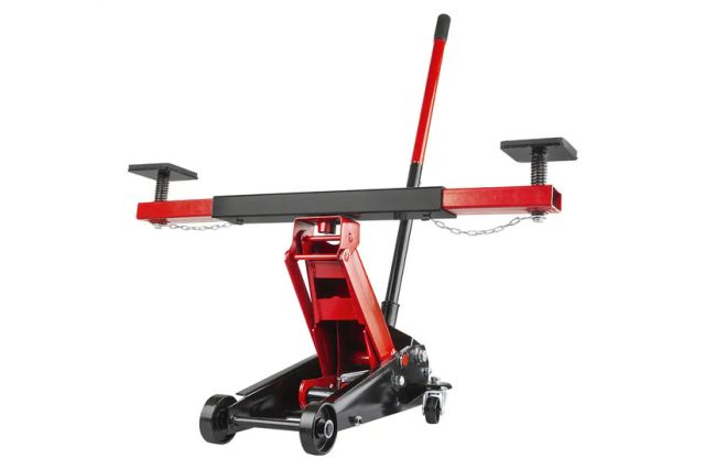 Підкатний гідравлічний домкрат 3 т з адаптером...