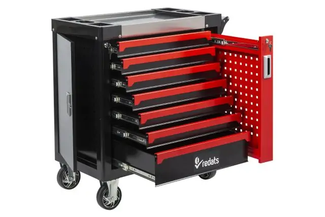 Візок з інструментом REDATS 7+2 (258 елементів у наборі) 12