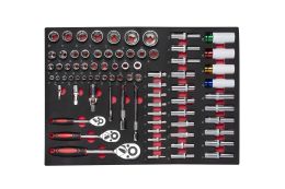 Тележка с инструментом REDATS 7+2 (258 элементов в наборе)