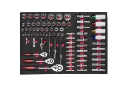 Тележка с инструментом REDATS 7+2 (258 элементов в наборе) 3