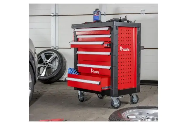 Профессиональный шкаф для инструментов REDATS (6 ящиков) 9