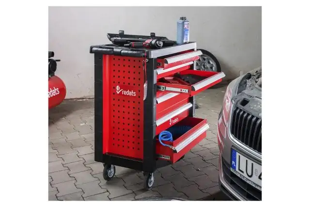 Профессиональный шкаф для инструментов REDATS (6 ящиков) 10