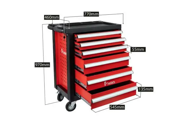 Тележка для мастерской с инструментами REDATS, 196 эл. 2