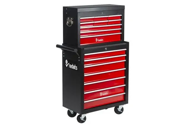 Двухуровневая модульная тележка REDATS COMPACT BLACK 1