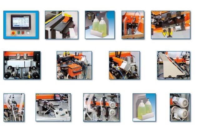 Кромкооблицовочный станок STOMANA KZM6 2RTF CNC