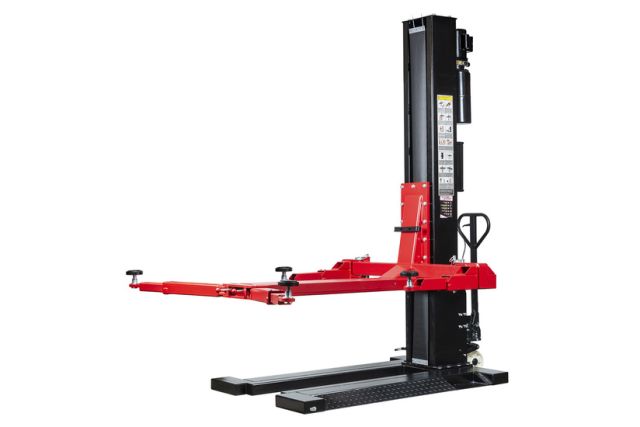 Автоматический одноколонный подъемник REDATS...