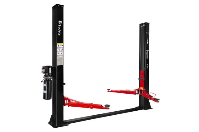 Полуавтоматический двухколонный подъемник...