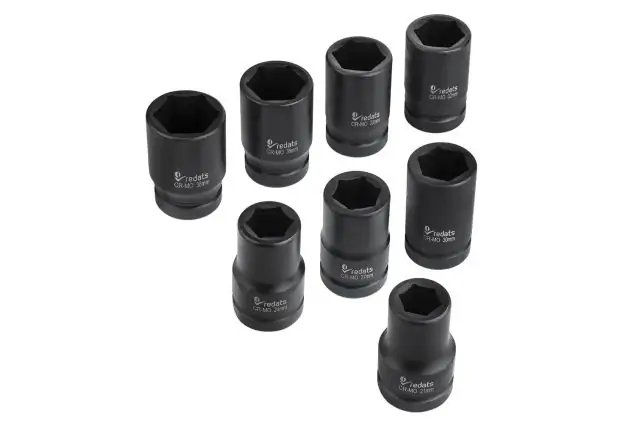 Набір ударних головок 1" REDATS (8 шт.) 4