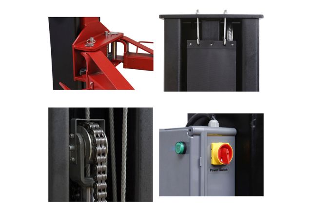 Автоматический двухколонный подъемник REDATS L-220