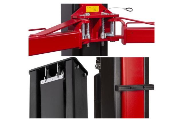 Полуавтоматический двухколонный подъемник...