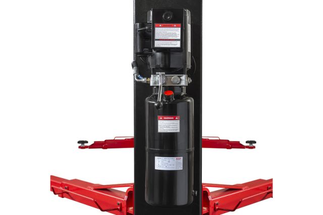 Полуавтоматический двухколонный подъемник...