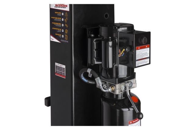 Полуавтоматический двухколонный подъемник...