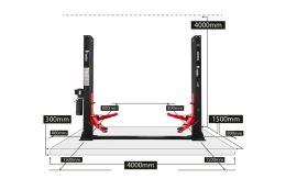 Напівавтоматичний двоколонний підйомник REDATS L-205F