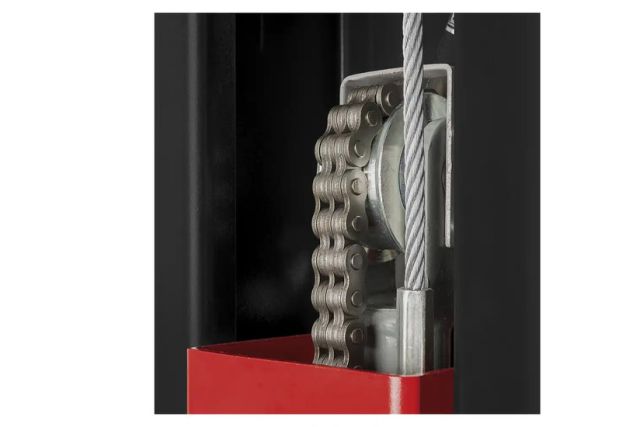 Полуавтоматический двухколонный подъемник...