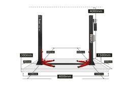 Автоматичний двоколонний підйомник REDATS L-220 PRO