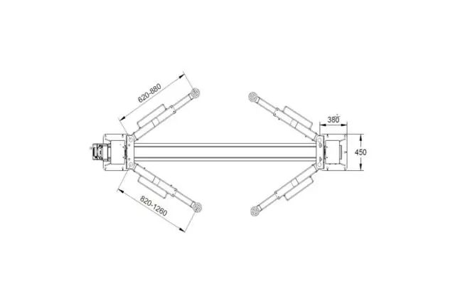 Автоматичний двоколонний підйомник REDATS L-220R 7