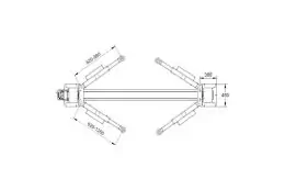 Автоматичний двоколонний підйомник REDATS L-220R 7