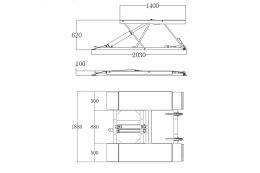  Подъемник ножничный REDATS L-520F