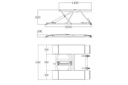  Подъемник ножничный REDATS L-520F 7