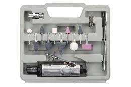 Пневматична шліфувально-свердлильна машина REDATS + набір абразивів