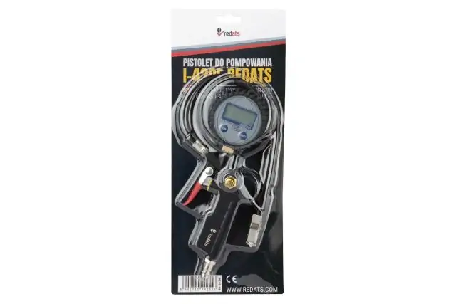 Пневмопістолет для накачування шин REDATS I-420E 0-18 Bar 10
