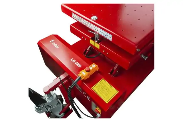 Подъемник ножничный для компонентов автомобиля REDATS LE-220 11