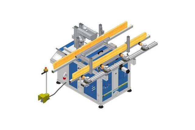 Верстат для виготовлення пазів замків і петель на дверях STOMANA LBM - NC1