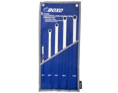 Набор накидных ключей из хромированной стали BOXO 5шт