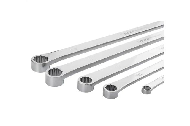 Набор накидных ключей из хромированной стали...