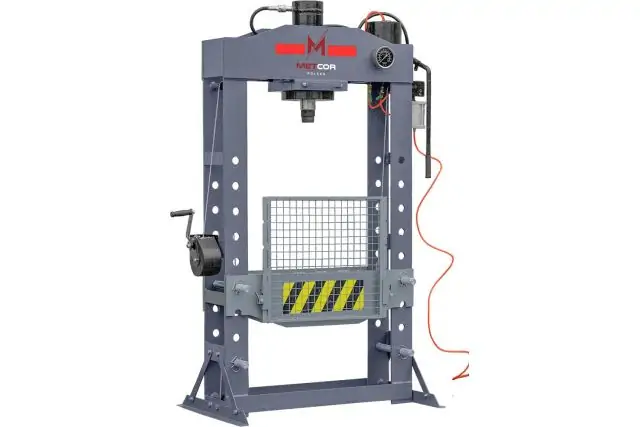 Пневматически-гидравлический пресс METCOR TL0500BA 100 т  2
