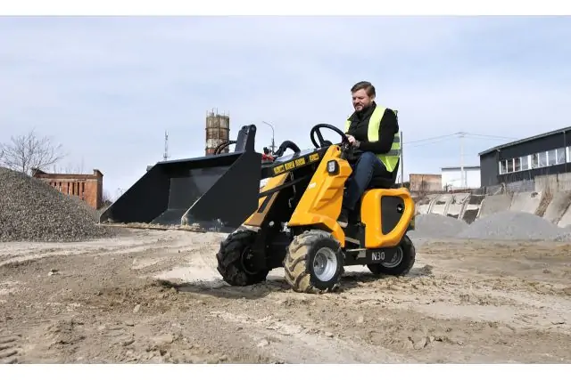 Мини-погрузчик NEX N30 (Eurotrac WD3) 7