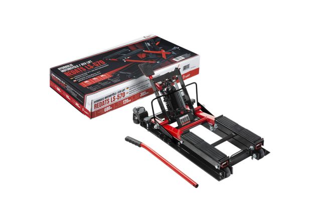 Гидравлический подъемник для мотоциклов и...