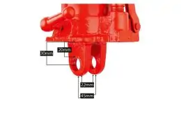 Универсальный гидроцилиндр с насосом REDATS 12Т 7