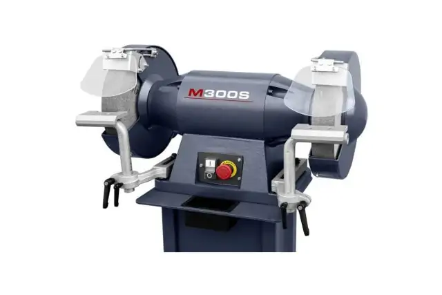 Дводискова шліфувальна машина CORMAK M300S з підставкою та витяжкою MDC1500 400V 7