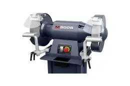 Дводискова шліфувальна машина CORMAK M300S з підставкою та витяжкою MDC1500 400V 7